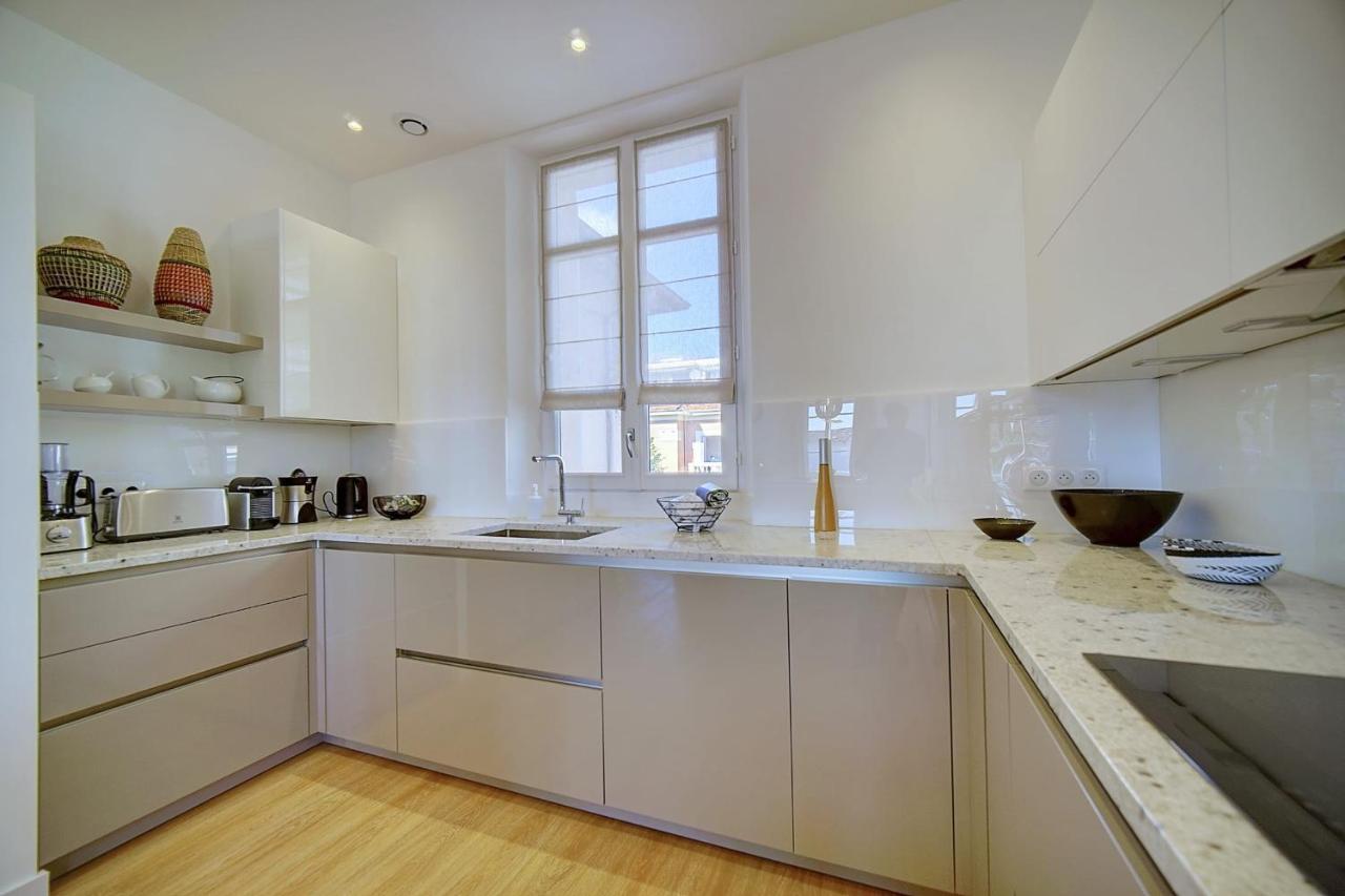 Immogroom - Magnificent 180M Duplex Apartment - Parking - Air Conditioning Cannes Bagian luar foto